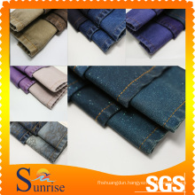 100% Cotton Denim Fabric With Different Color